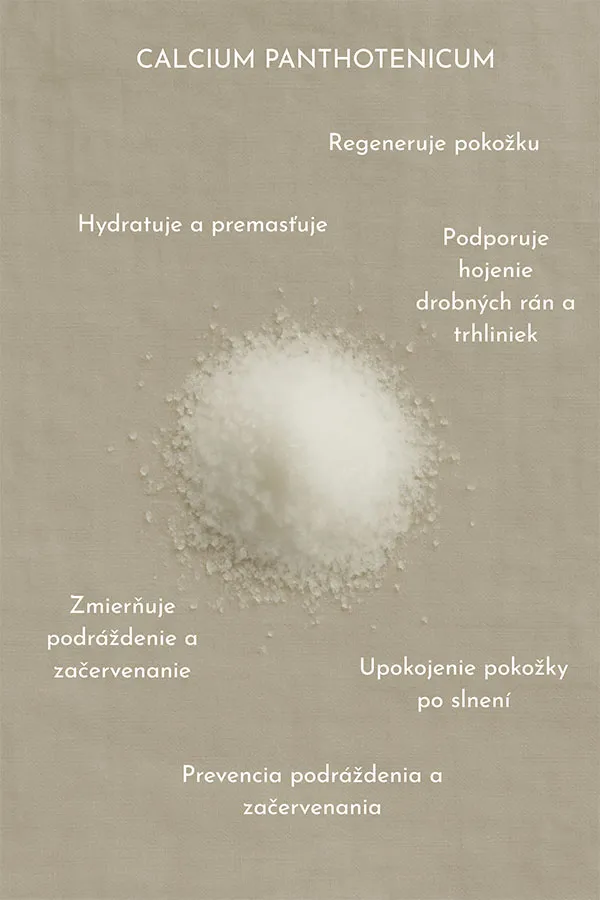 Hautcreme mit Calciumpantothenat, die eine ausgeprägte regenerierende, heilende und feuchtigkeitsspendende Wirkung hat. Als Erste Hilfe bei rissiger und trockener Haut. Calciumpantothenat-Creme